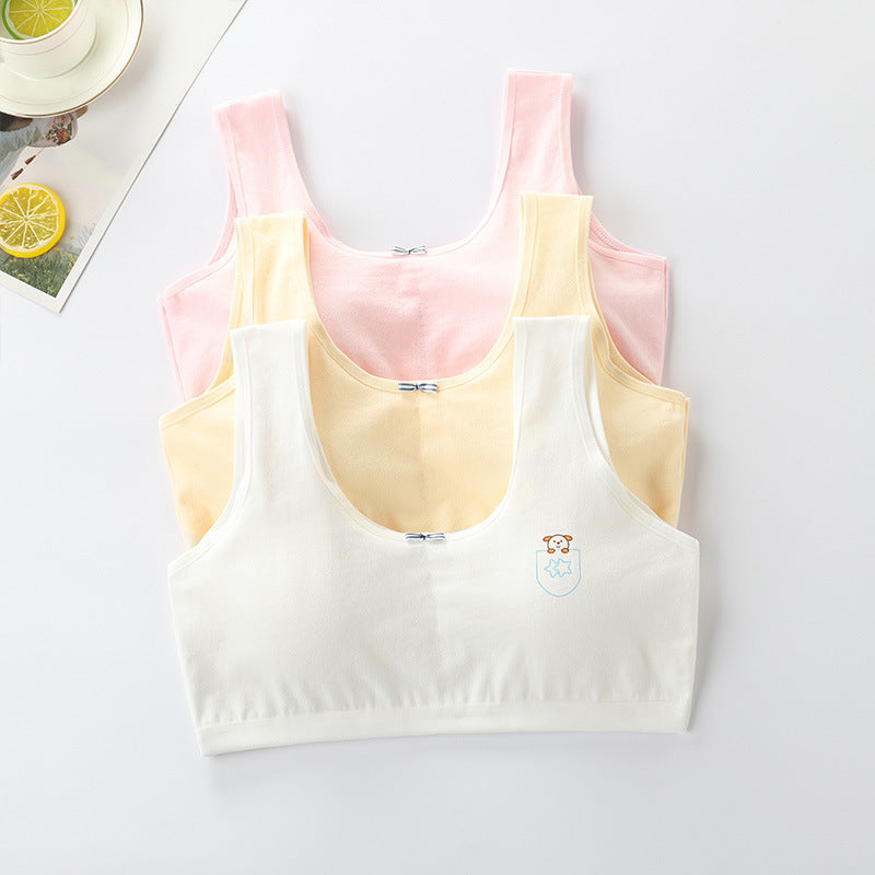 Age Vest Pure Cotton Junior High Everyday Bras