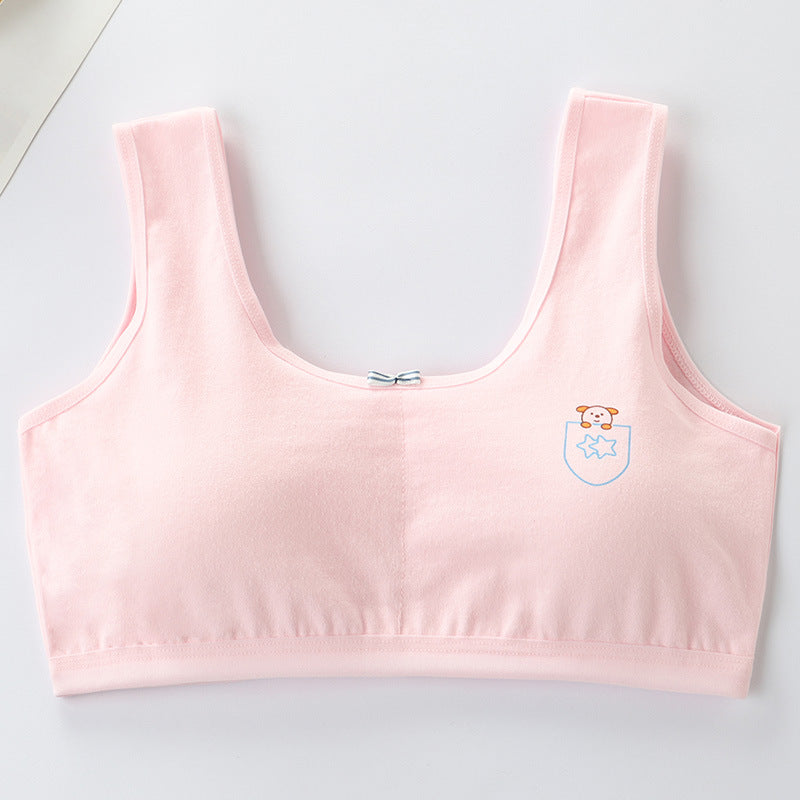 Age Vest Pure Cotton Junior High Everyday Bras