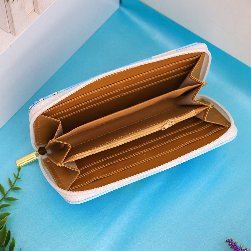 Women's Iti Embossed Variety Of Patterns Korean Ladies Wallets