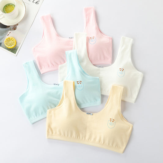 Age Vest Pure Cotton Junior High Everyday Bras