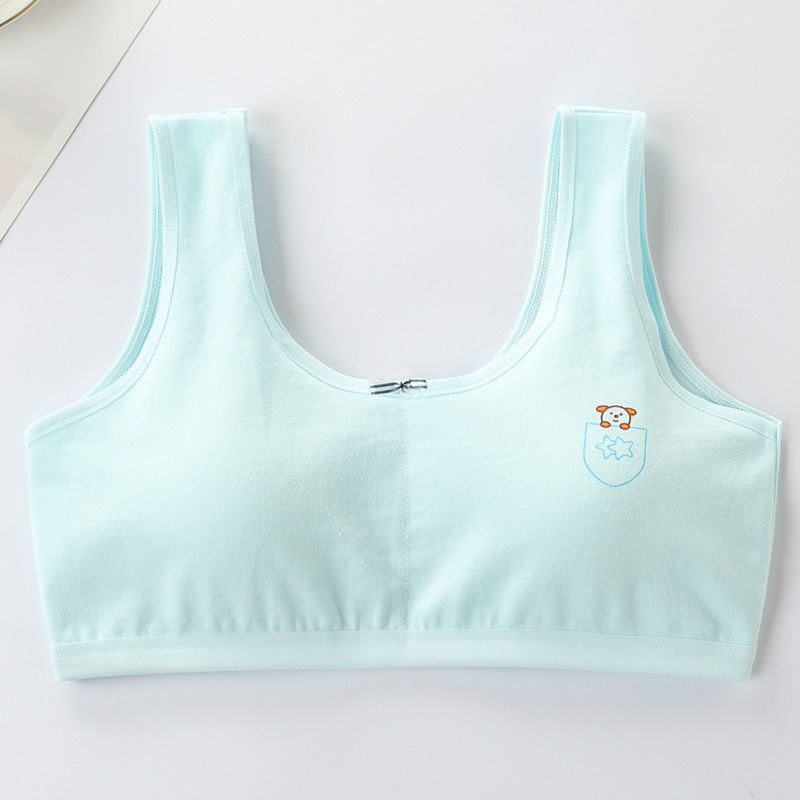 Age Vest Pure Cotton Junior High Everyday Bras