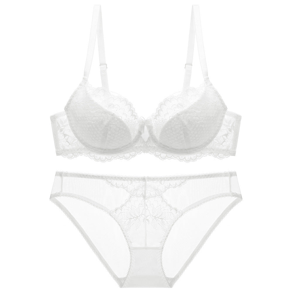 Sexy Thin Underwear Lace Big Chest Lingerie Sets