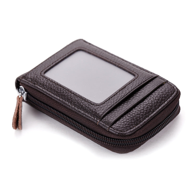 Trendy Women's & Men's Leather Organ Card Holder