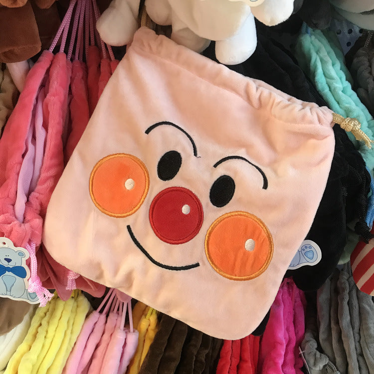 Women's & Men's & Plush Cute Drawstring Korean Mobile Bags