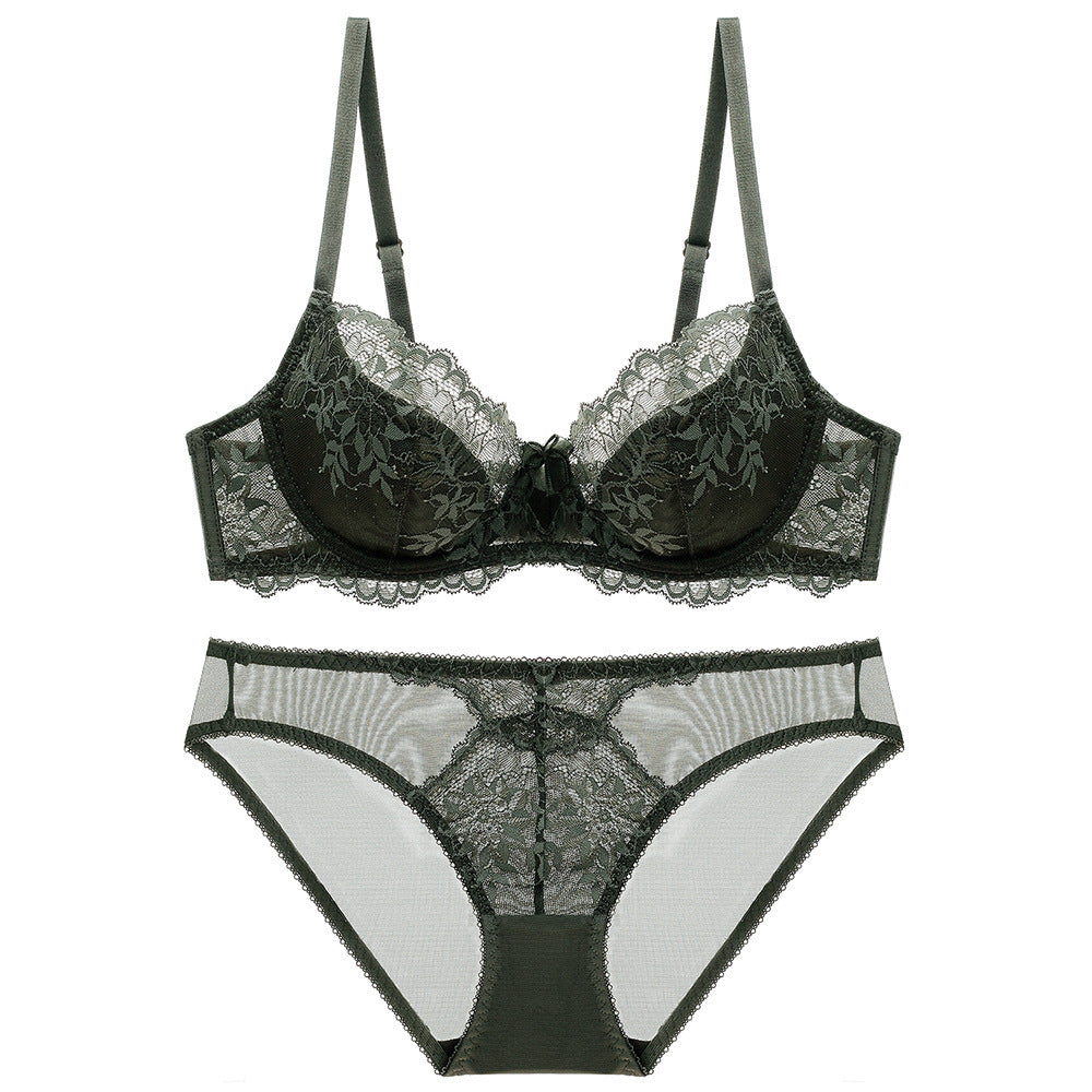 Sexy Thin Underwear Lace Big Chest Lingerie Sets