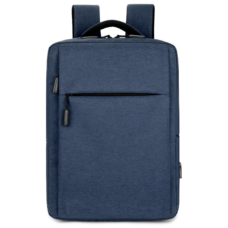 Men's Business Simple Leisure Computer Plus Backpacks