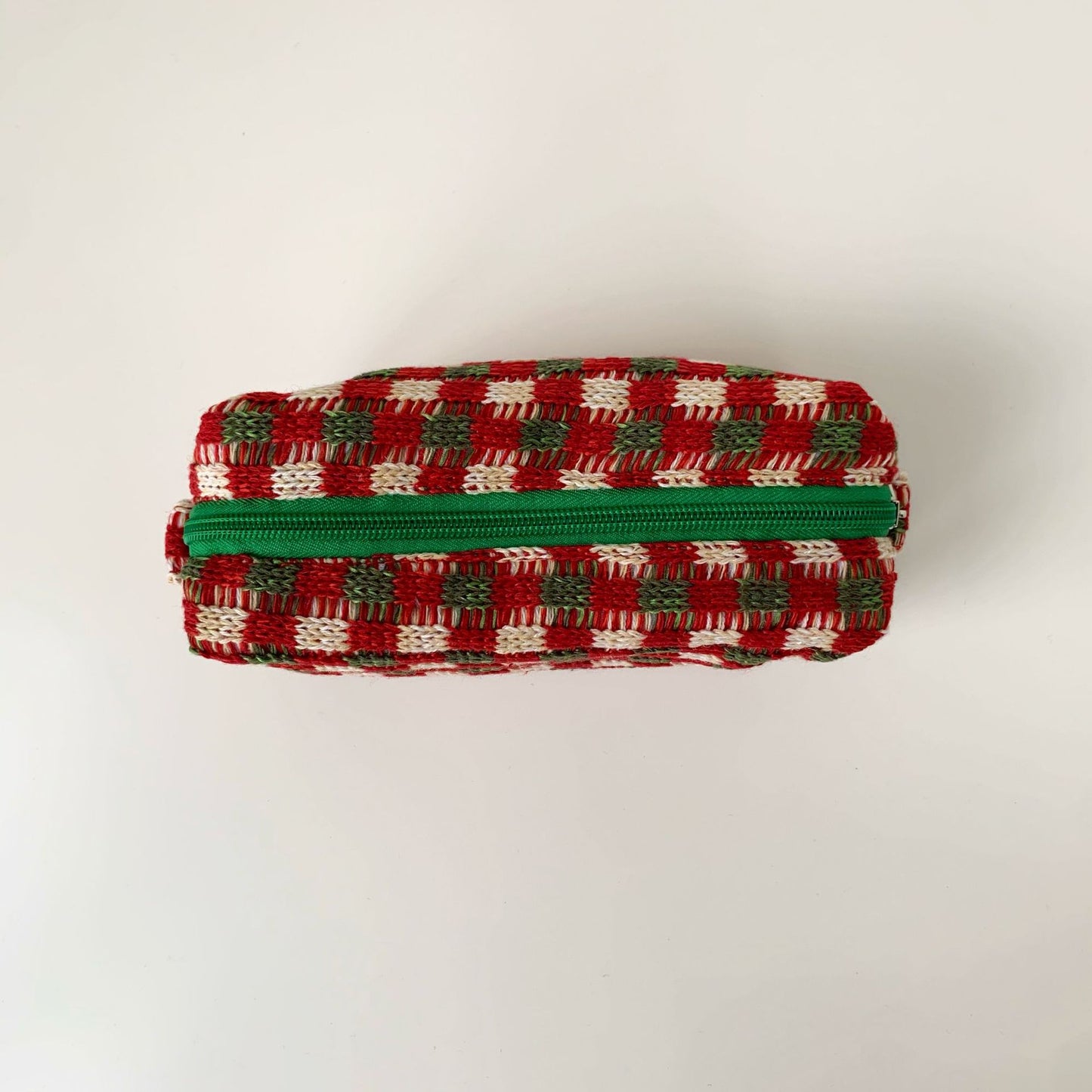 Christmas Thick Needle Knitted Polyester Storage Cosmetic Bags