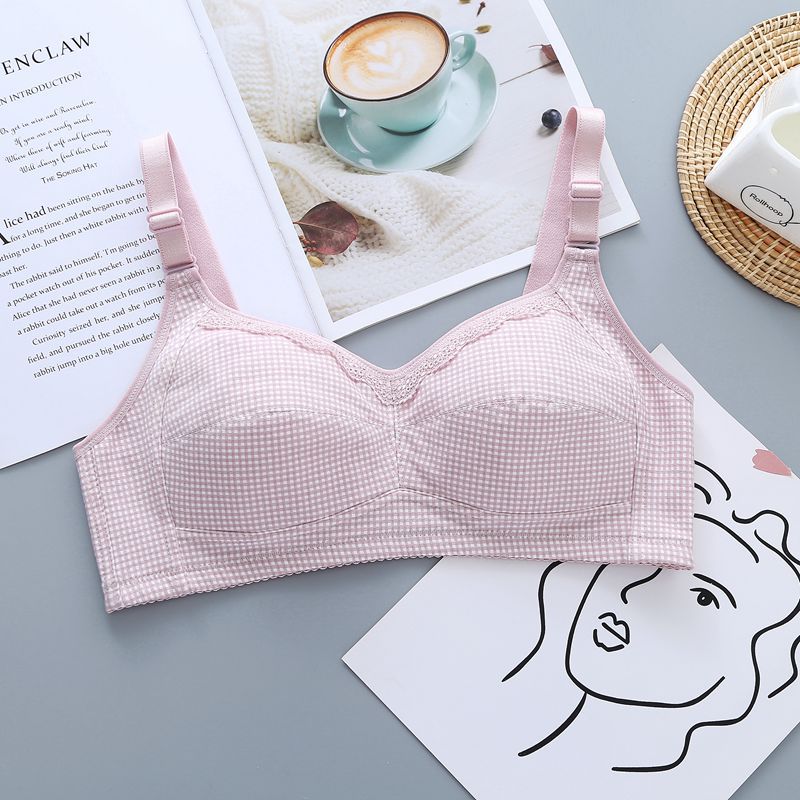 Big Cup Underwear Quilted Comfortable Colorful Bras
