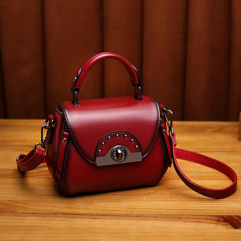 Women's Mature Elegant Retro Fashion Soft Handbags