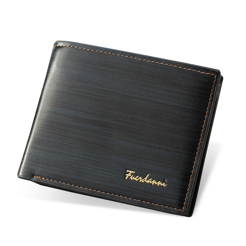 Men's Beautiful Short Multiple Slots Fan Men's Wallets