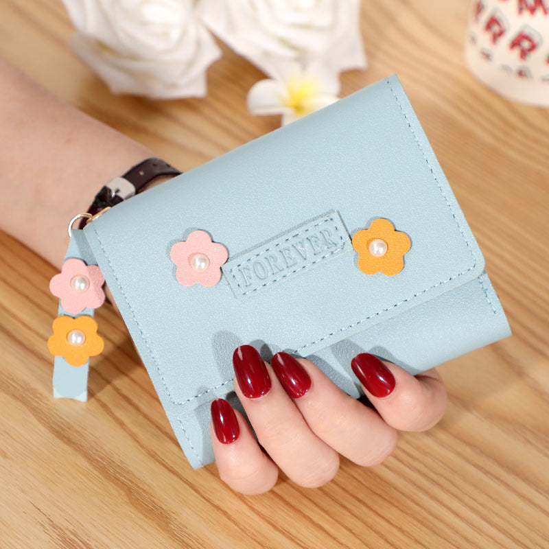 Women's Mini Short Soft Leather Fashion Simple Ladies Wallets