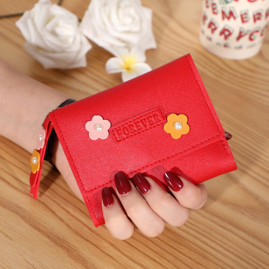 Women's Mini Short Soft Leather Fashion Simple Ladies Wallets