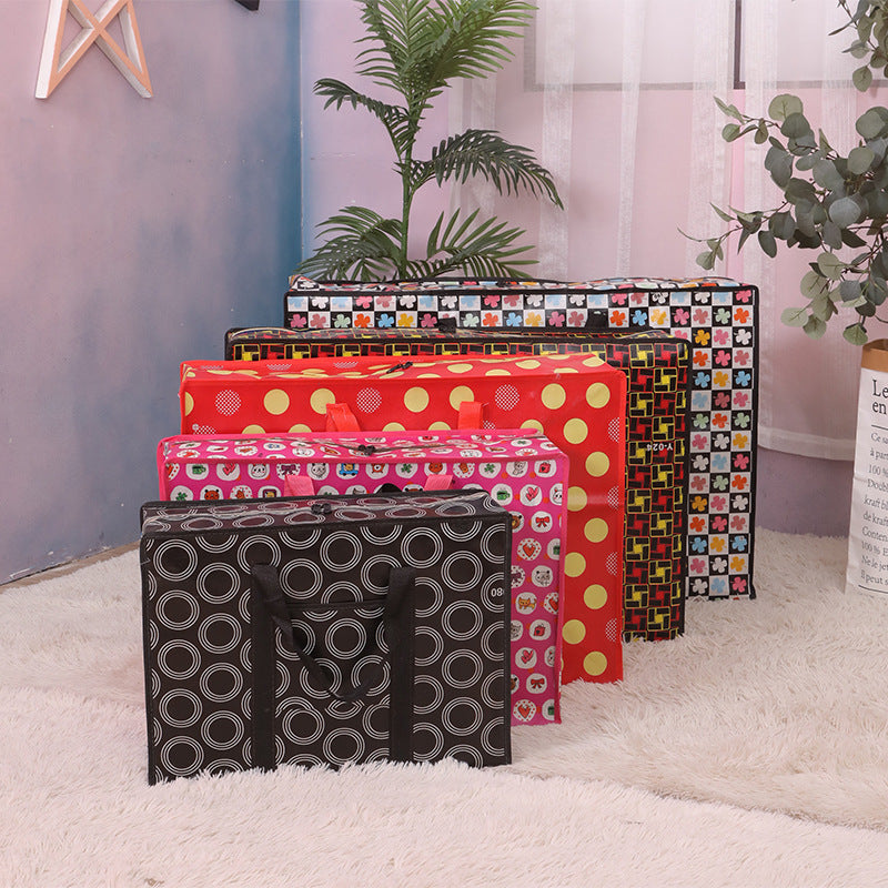 Classy Thick Quilt Film Laminated Printing Travel Bags