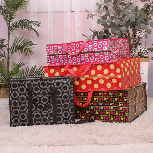 Classy Thick Quilt Film Laminated Printing Travel Bags