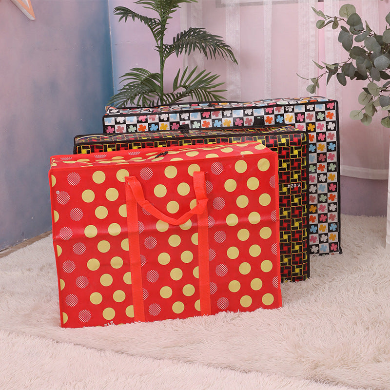 Classy Thick Quilt Film Laminated Printing Travel Bags