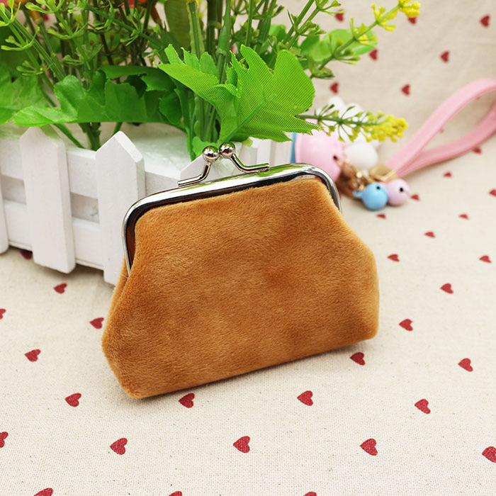Cool New Classy Plush Fabric Gift Coin Purses