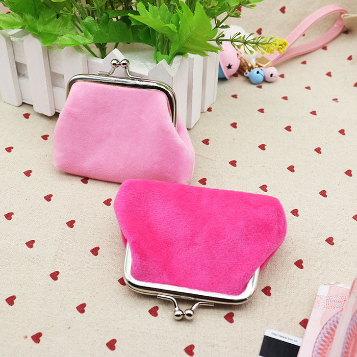 Cool New Classy Plush Fabric Gift Coin Purses