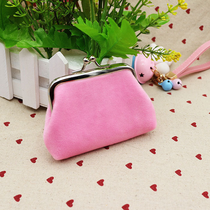 Cool New Classy Plush Fabric Gift Coin Purses