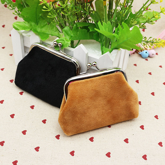 Cool New Classy Plush Fabric Gift Coin Purses