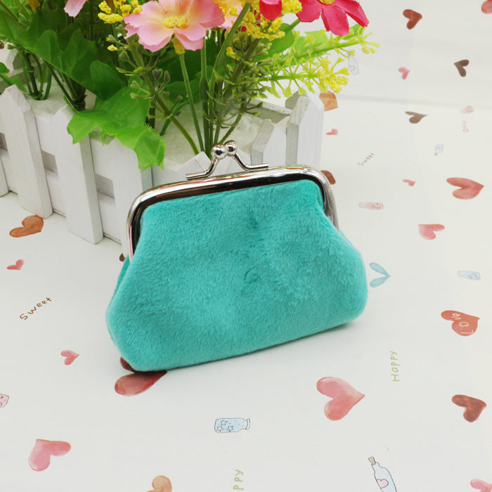 Cool New Classy Plush Fabric Gift Coin Purses