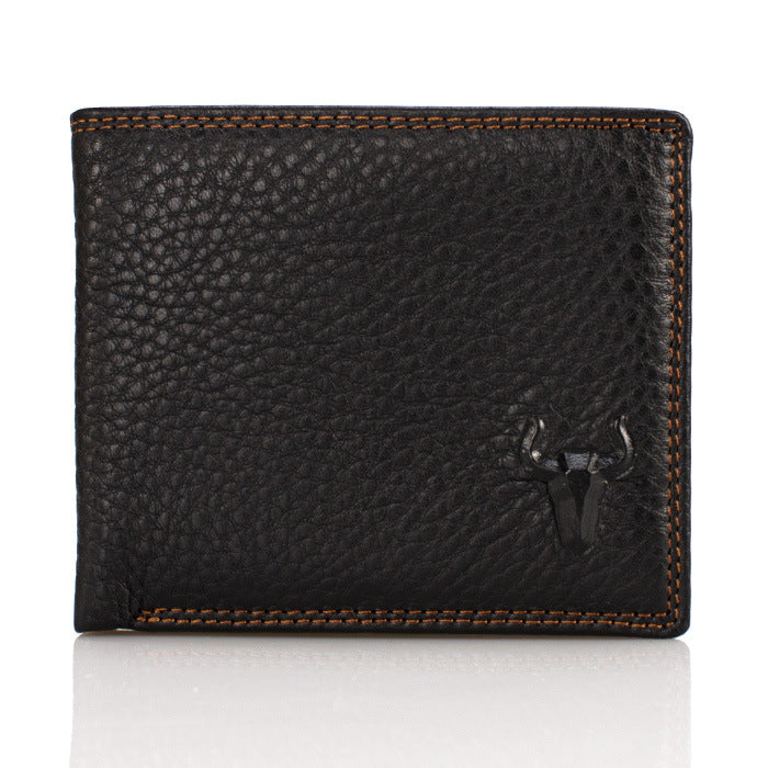 Men's Loose-leaf Multiple Slots Large Capacity Retro First Men's Wallet