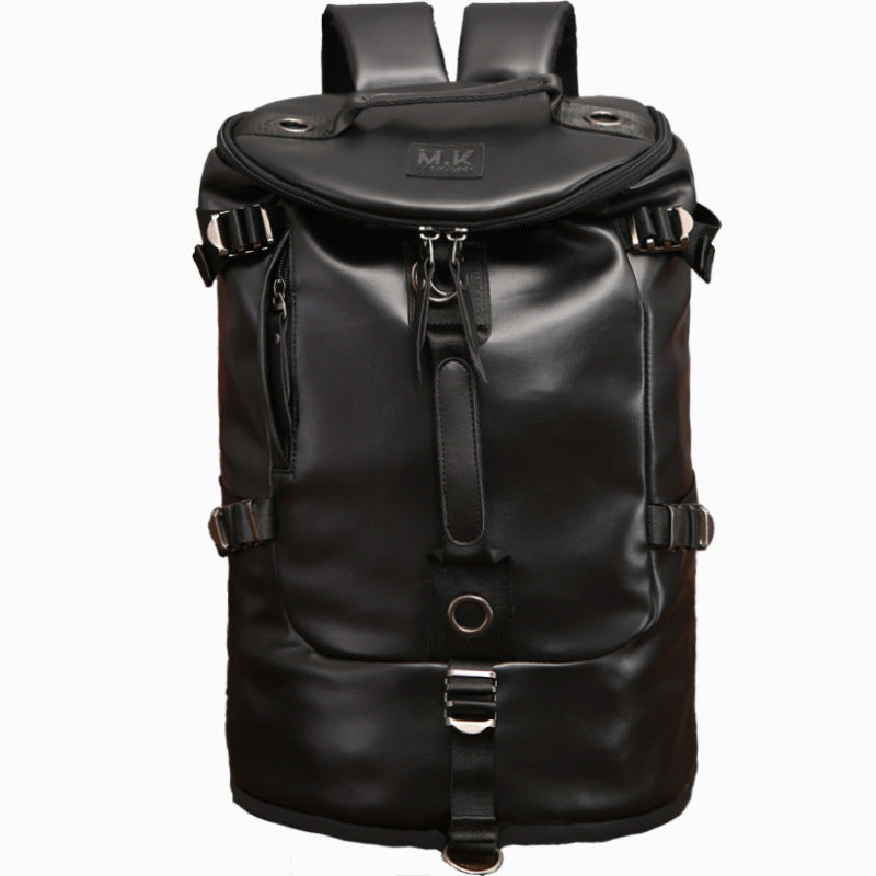 Men's Korean Style Canvas Fashionable Green Computer Backpacks