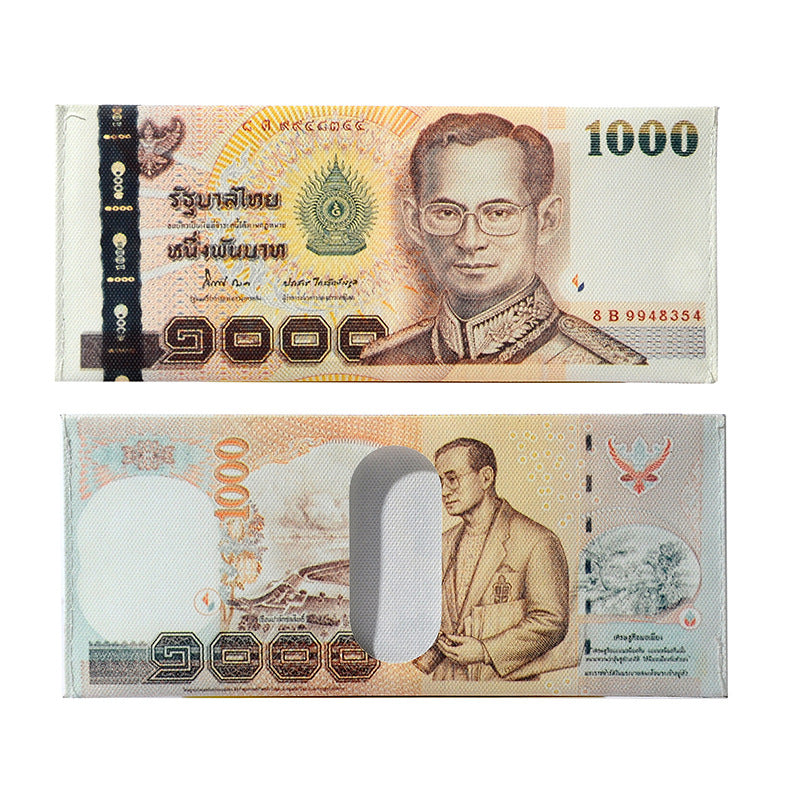 Women's & Men's Direct Sales Creative Pattern Korean Dollar Euro Pound Ladies Wallet