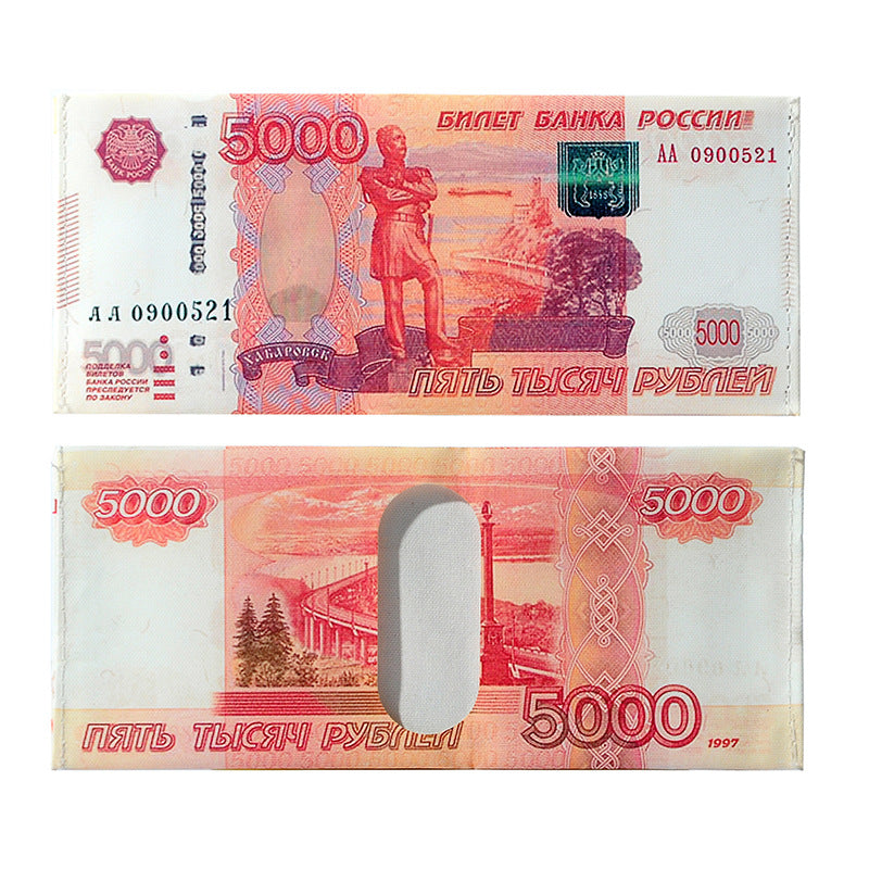 Women's & Men's Direct Sales Creative Pattern Korean Dollar Euro Pound Ladies Wallet