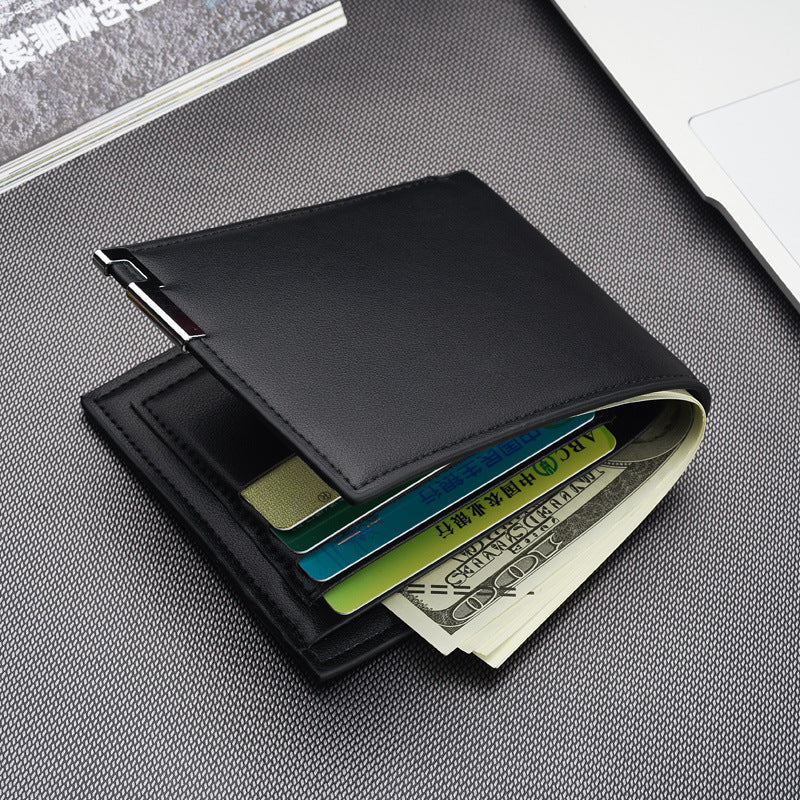 Men's Short Korean Fashion Horizontal Vertical Men's Wallets