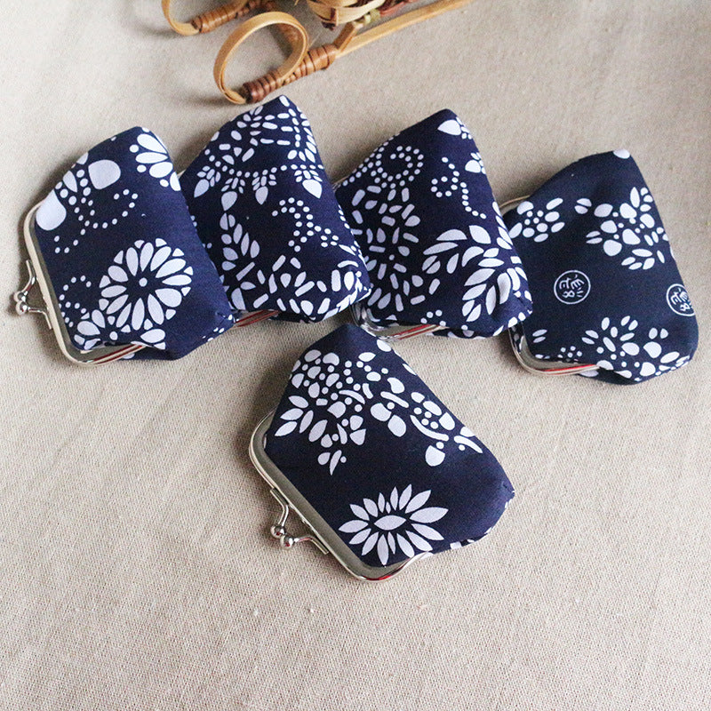 Comfortable Classic Ethnic Style Batik Mini Coin Purses