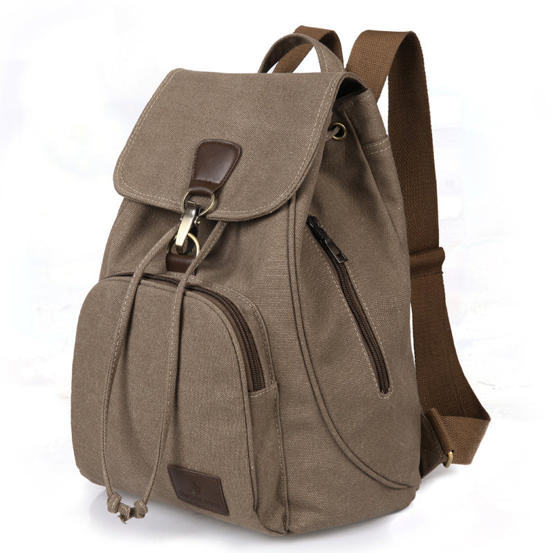 Glamorous Comfortable Retro Trendy Canvas Fashion Backpacks