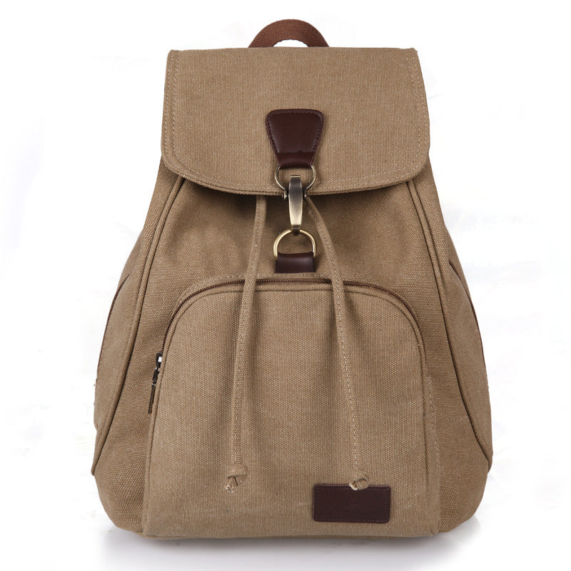 Glamorous Comfortable Retro Trendy Canvas Fashion Backpacks