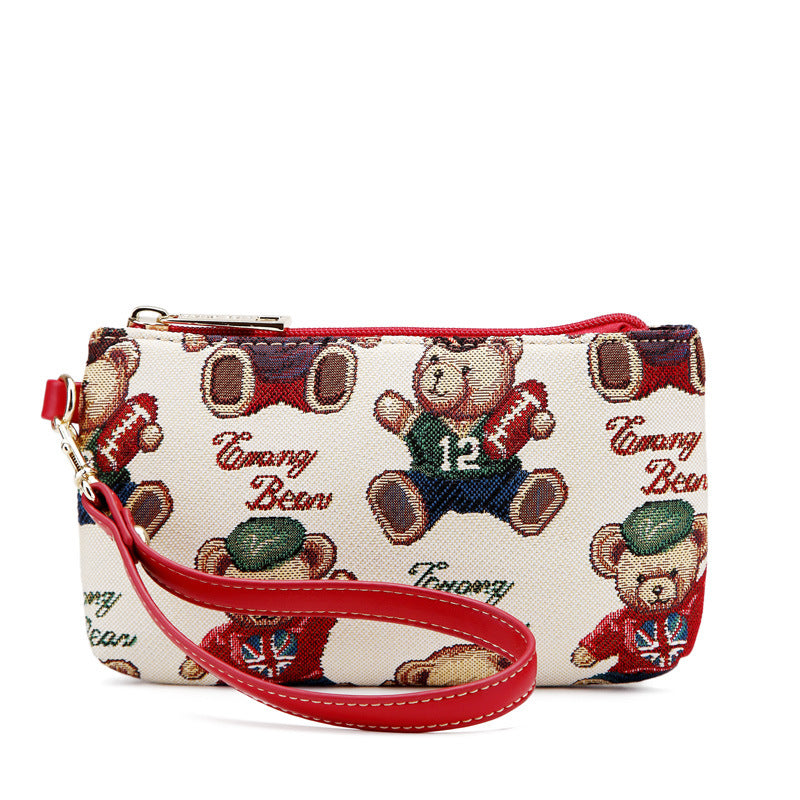 Women's Fashion Unique Bear Mobile Female Handbags