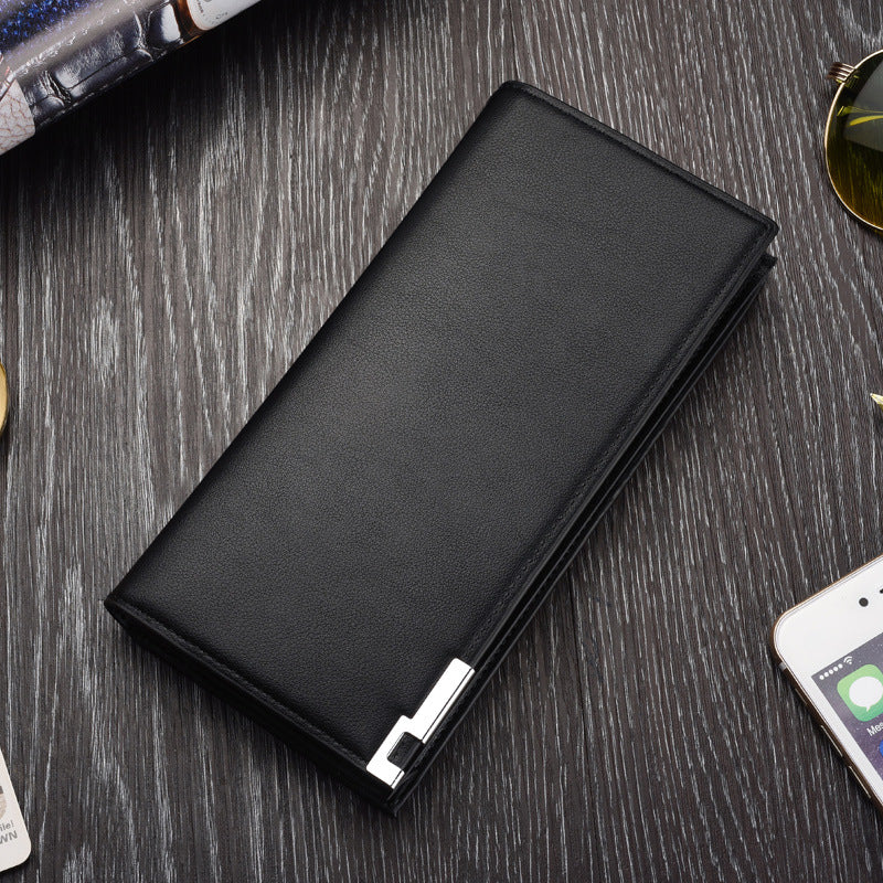 Men's Iron Edge Long Korean Green Fashion Men's Wallets