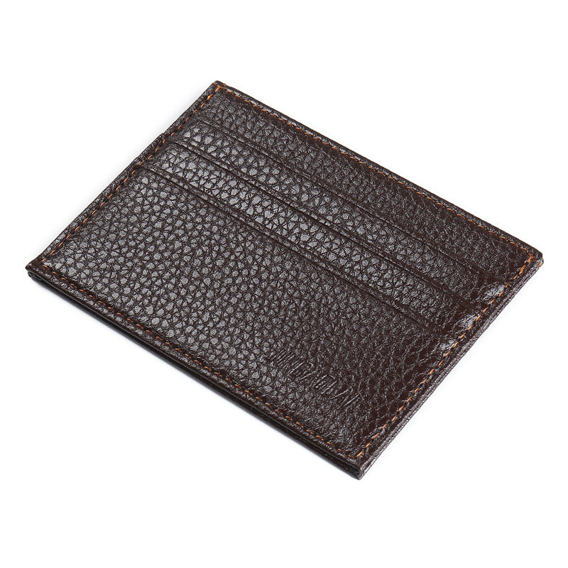 Fashion Charming Men's Classic Bus Cover Card Holder