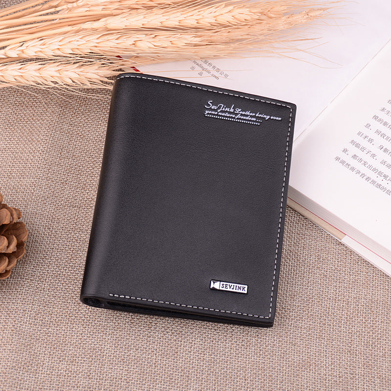 Pretty Casual Men's Short Fashion Green Men's Wallets