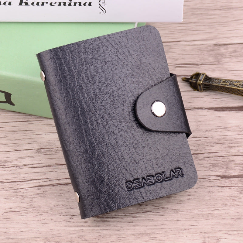 Slouchy Transparent Loose-leaf Gift For Promotional Card Holder