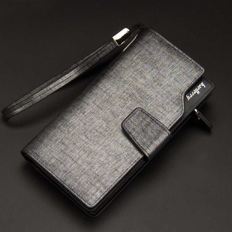 Men's Clutch Korean Business Long Zipper Men's Wallets