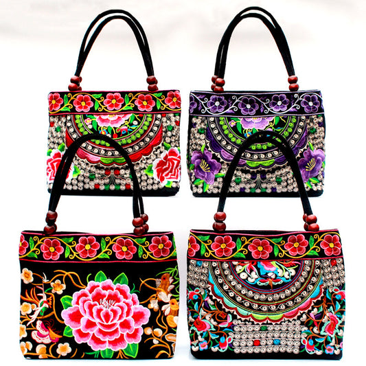 Yunnan National Style Embroidered Mummy Folk Bags
