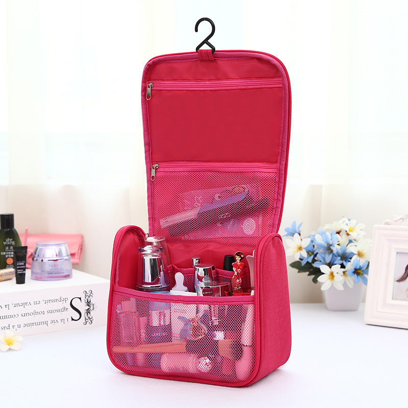 Cationic Solid Color Wash Portable Cosmetics Storage Can Cosmetic Bags