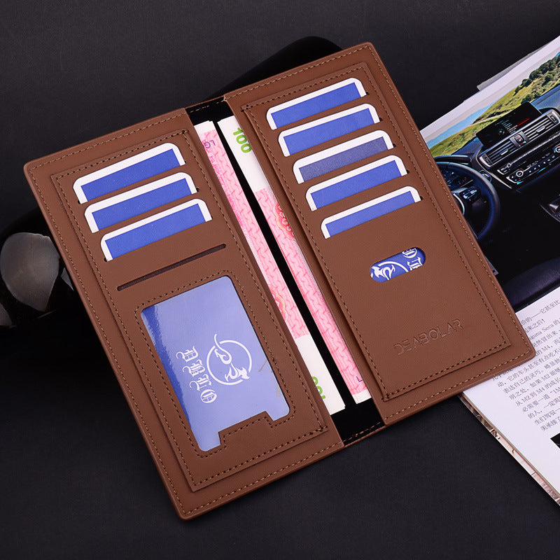 Men's Comfortable Long Thin Fashion Suit Men's Wallets