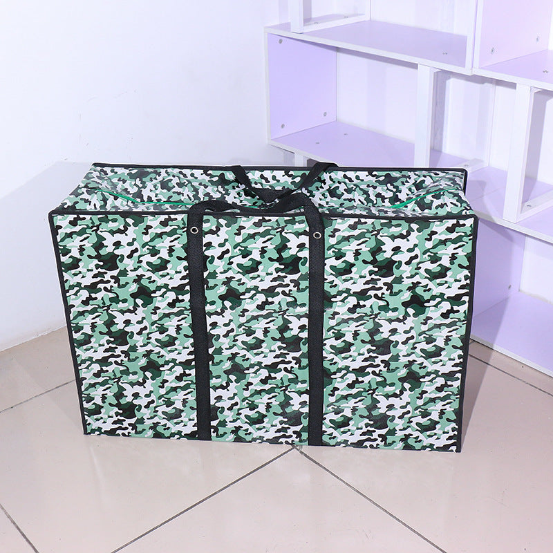 Moving Waterproof Large Capacity Woven Cartoon Travel Bags