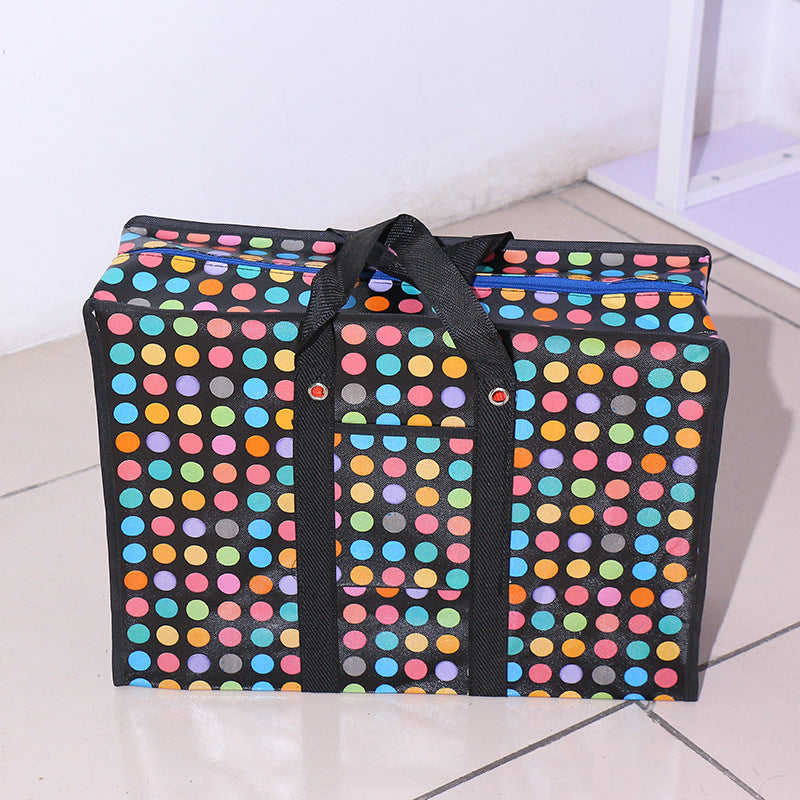 Moving Waterproof Large Capacity Woven Cartoon Travel Bags