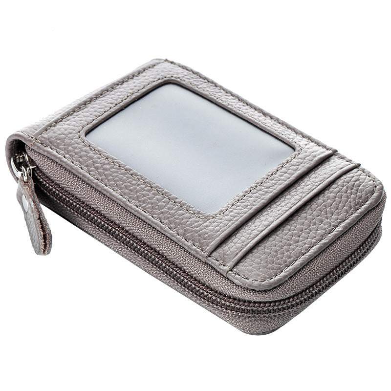 Trendy Women's & Men's Leather Organ Card Holder