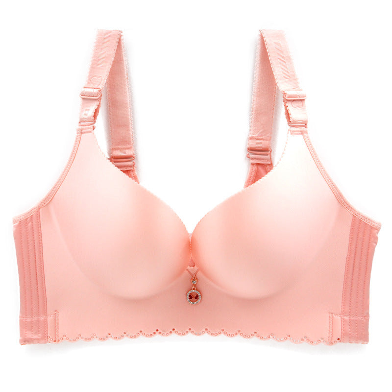 Large Glossy Surface Without Scratch No Steel Ring Bras