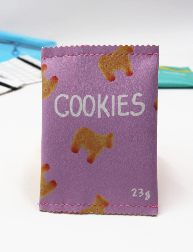 Snack Simulation Fun Biscuit Clutch Mini Coin Purses