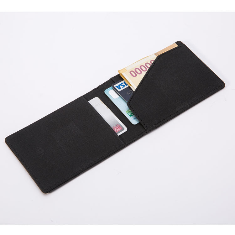 Creative Personality Colorful Clip Short Open Men's Wallets