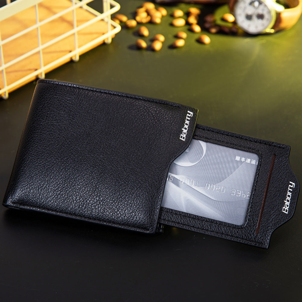 Stylish Graceful Classy Popular Men's Short Card Holder