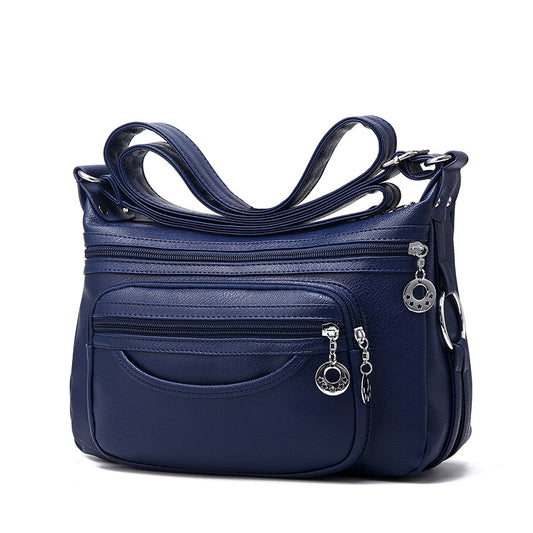 Attractive Women's Soft Leather Mother Fashion Shoulder Bags