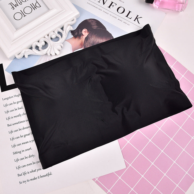 Women's Ice Silk Underwear Chest Wrap Base Tanks Camis
